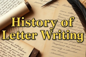 The Journey of Letter Writing: A Story of History and Its Importance in Today’s World