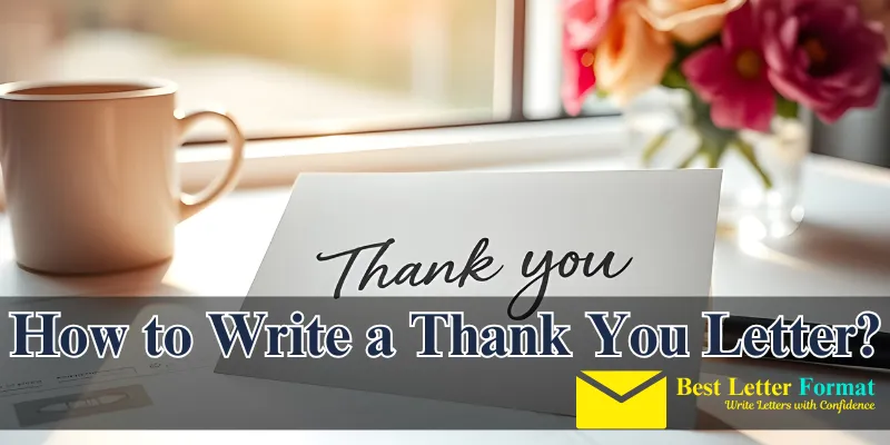 introduction handwritten thank you note Handwritten thank-you note on elegant stationery placed on a desk with warm sunlight, coffee, and flowers, symbolizing gratitude.