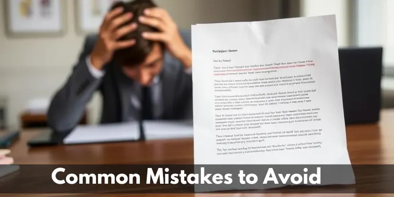 mistakes resignation letter Crumpled resignation letter with mistakes marked in red ink.