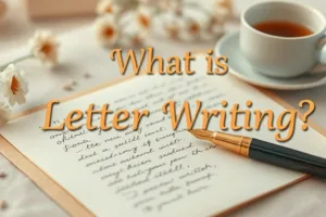 What is Letter Writing and Why is it Important?